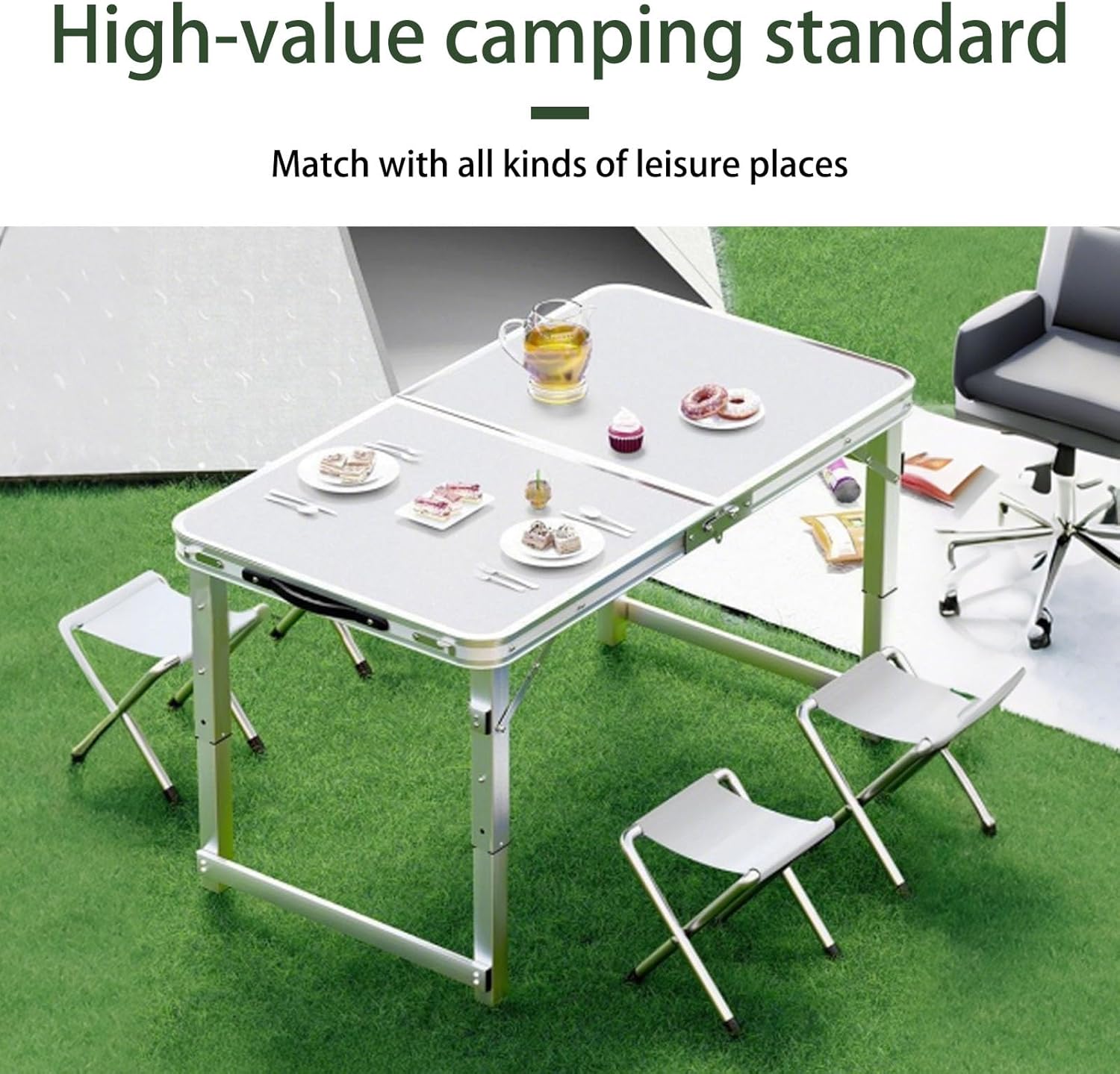 VEEZHA ダイニングテーブル テーブル 折り畳み ダイニング (ホワイト